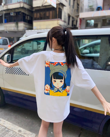 overprint POP ART Tee (んぱ)Tシャツ/カットソー(半袖/袖なし)