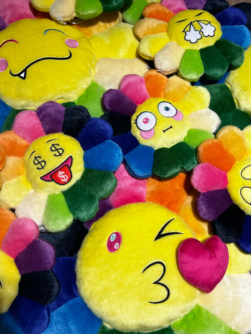 Kaikaikiki 60cm Emoji Flower Cushion