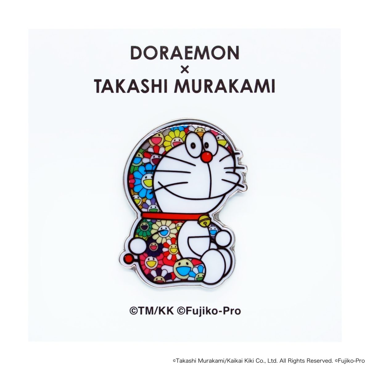 Kaikaikiki Doraemon Metal Pin Set