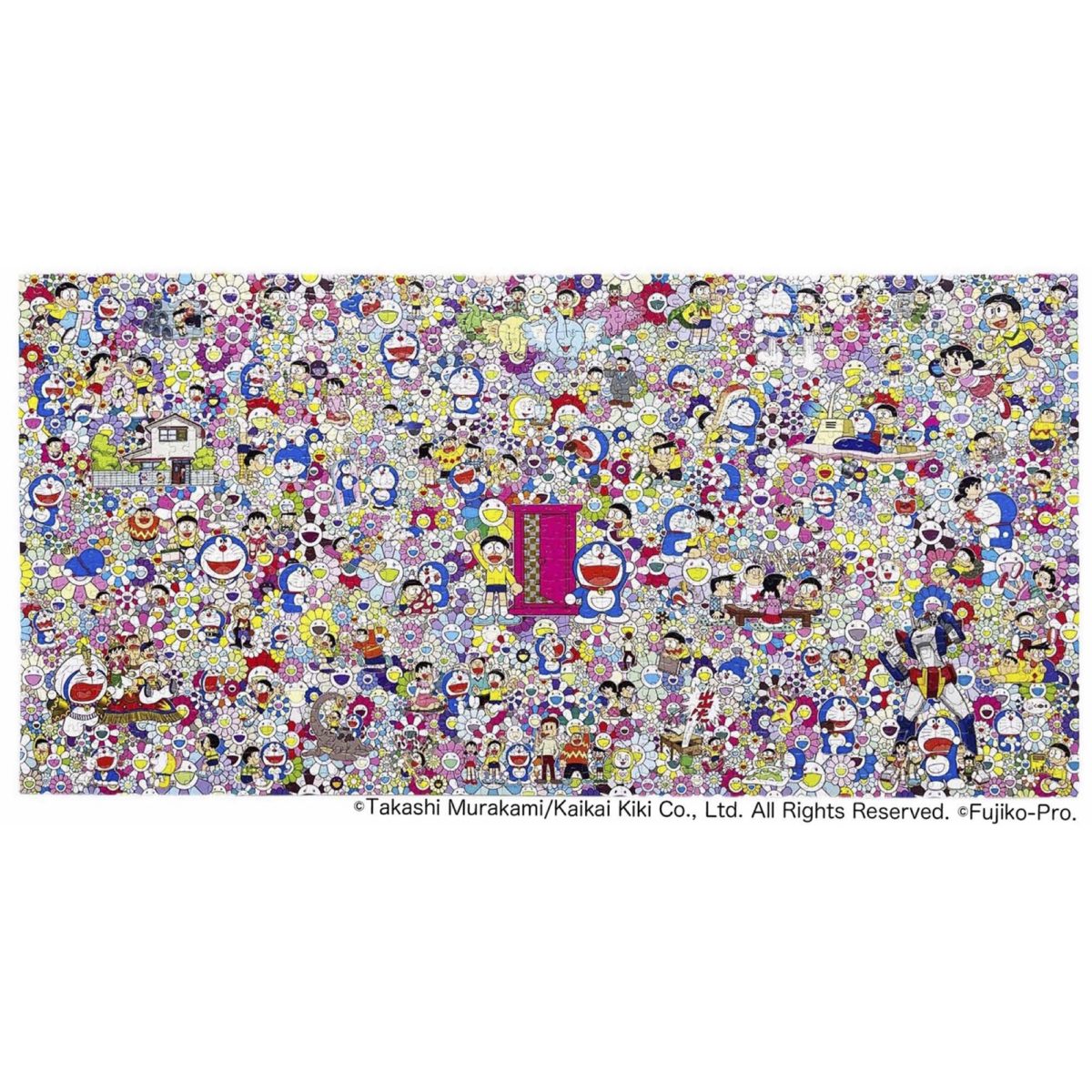 村上隆 Takashi Murakami x 多啦A夢 Doraemon in my Memory Puzzle