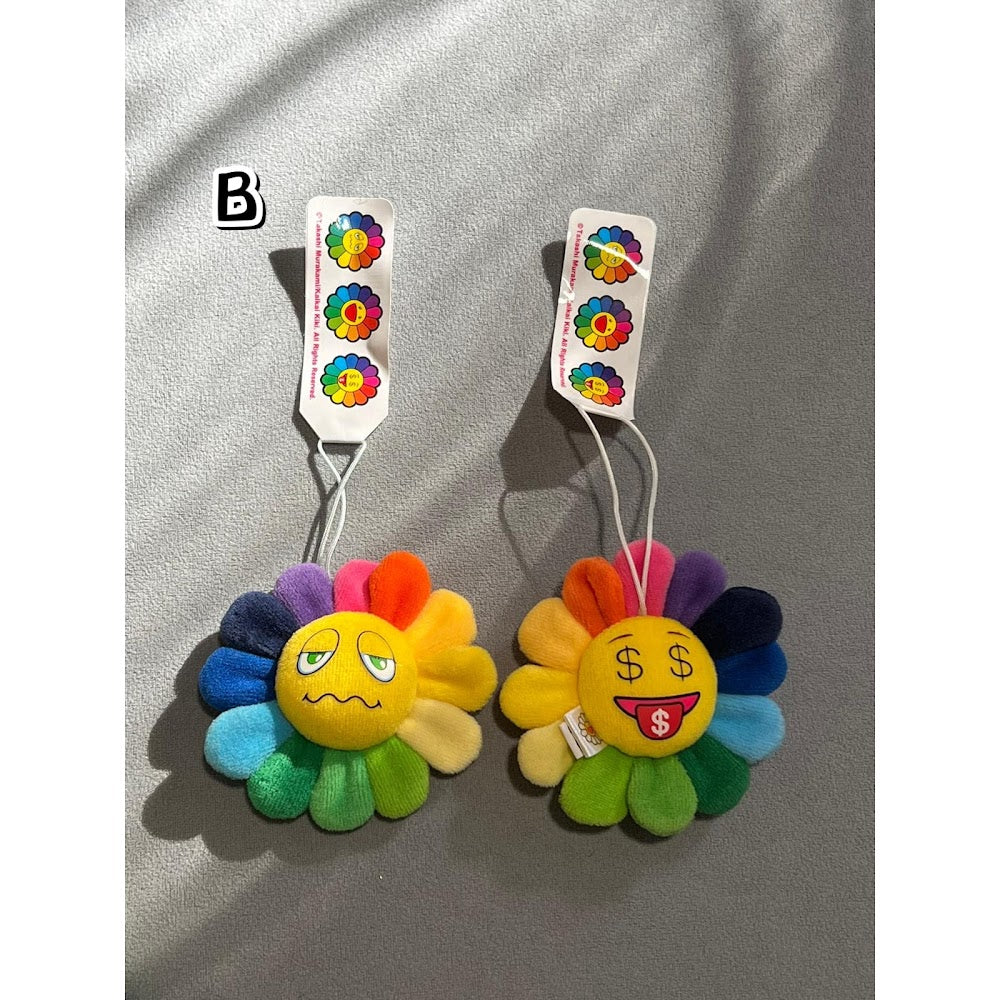 村上隆 Takashi Murakami Emoji Flower Keyring (8cm)