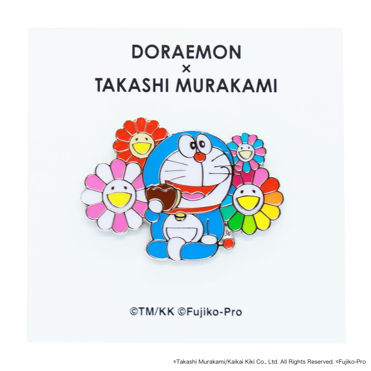 Kaikaikiki Doraemon Metal Pin Set