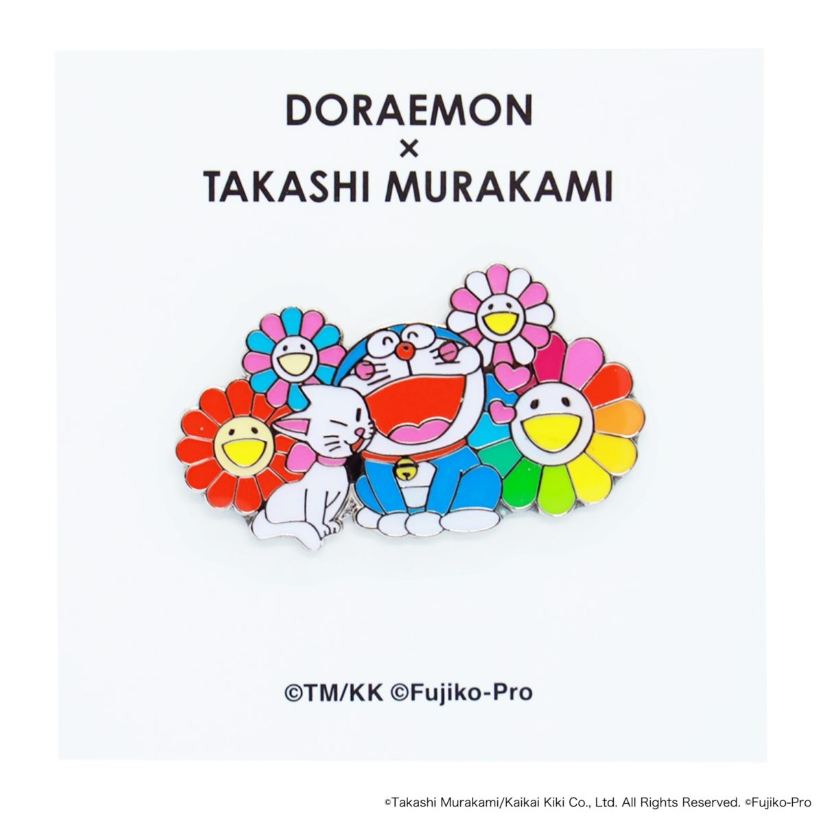 Kaikaikiki Doraemon Metal Pin Set