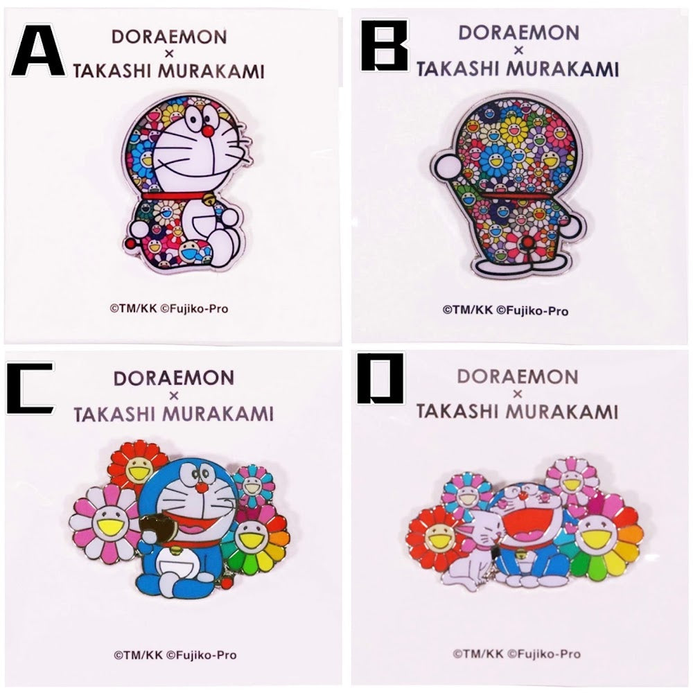 Kaikaikiki Doraemon Metal Pin Set