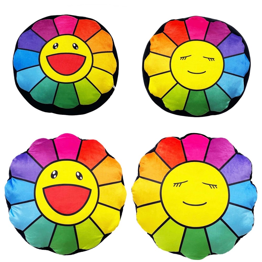 村上隆 Takashi Murakami Kin Taro Flower Cushion