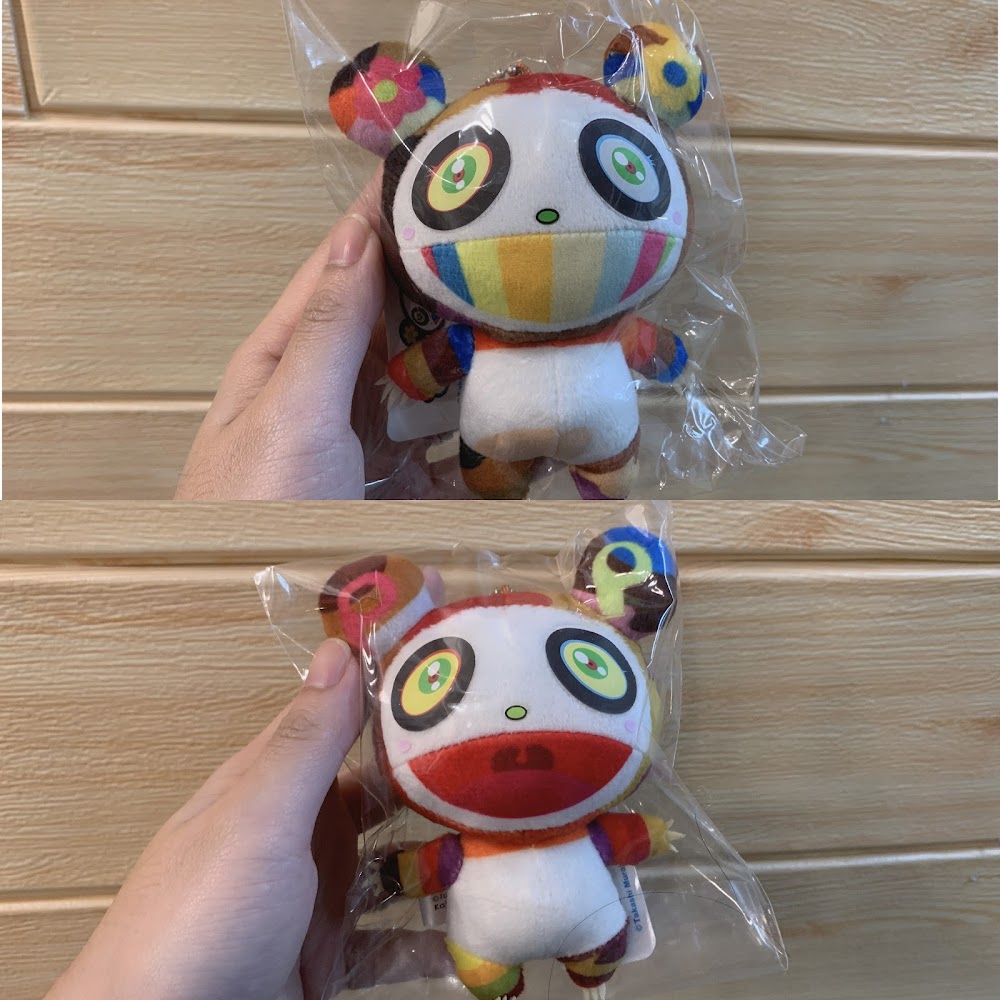 村上隆 Takashi Murakami Panda Plush Keychain