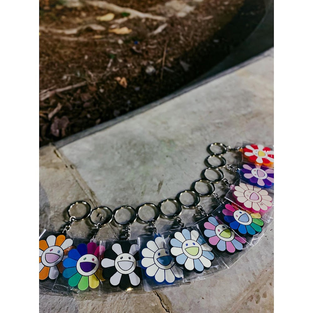 村上隆 Takashi Murakami Flower Rubber Keyring