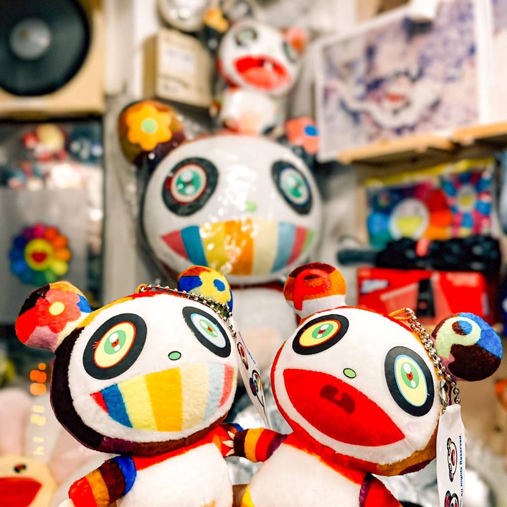 村上隆 Takashi Murakami Panda Plush Keychain